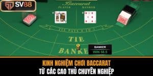 Kinh Nghiệm Chơi Baccarat Từ Các Cao Thủ Chuyên Nghiệp