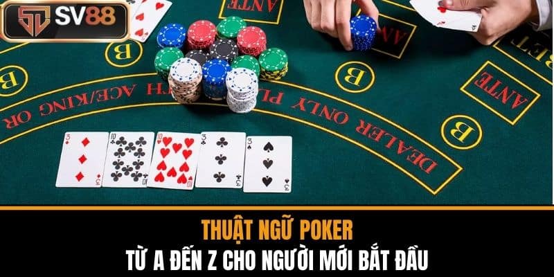 Thuật Ngữ Poker - Từ A đến Z Cho Người Mới Bắt Đầu